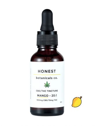 20 to 1 CBD/THC Tincture from Honest Botanicals