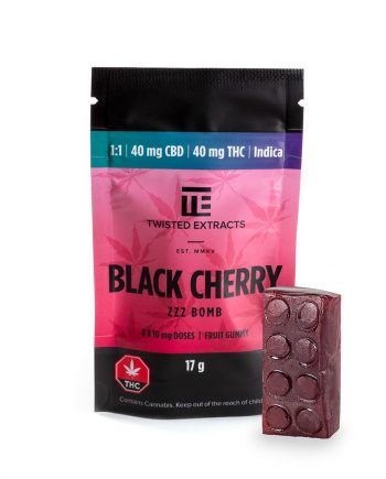 CBD/THC ZZZ Bombs from Twisted Extracts