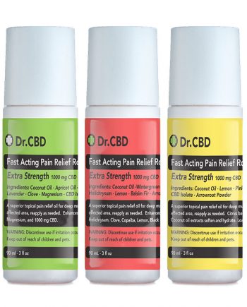 Assorted CBD Pain Roll-ons from Dr. CBD