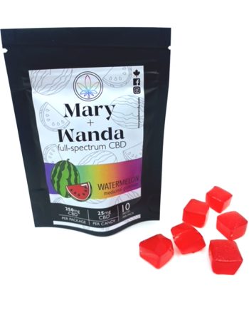 Watermelon CBD Gummies from Mary and Wanda